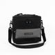 Louis Garneau rectangular lunch box in black and gray