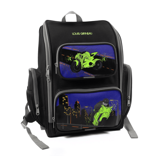 Louis Garneau Multi-Pocket Motorcycle Backpack