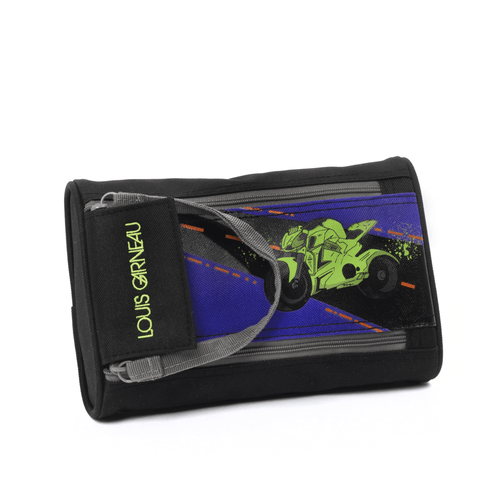 Louis Garneau Motorcycle Pencil Case with 2 Closures