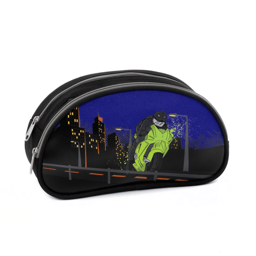 Louis Garneau Motorcycle Double Pencil Case