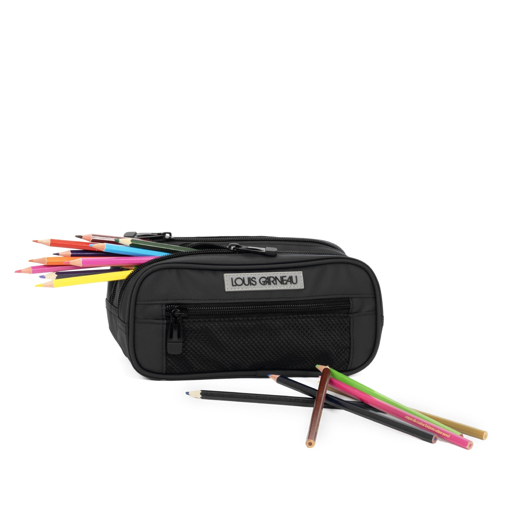 Étui à crayon double Louis Garneau noir - Trippin Store