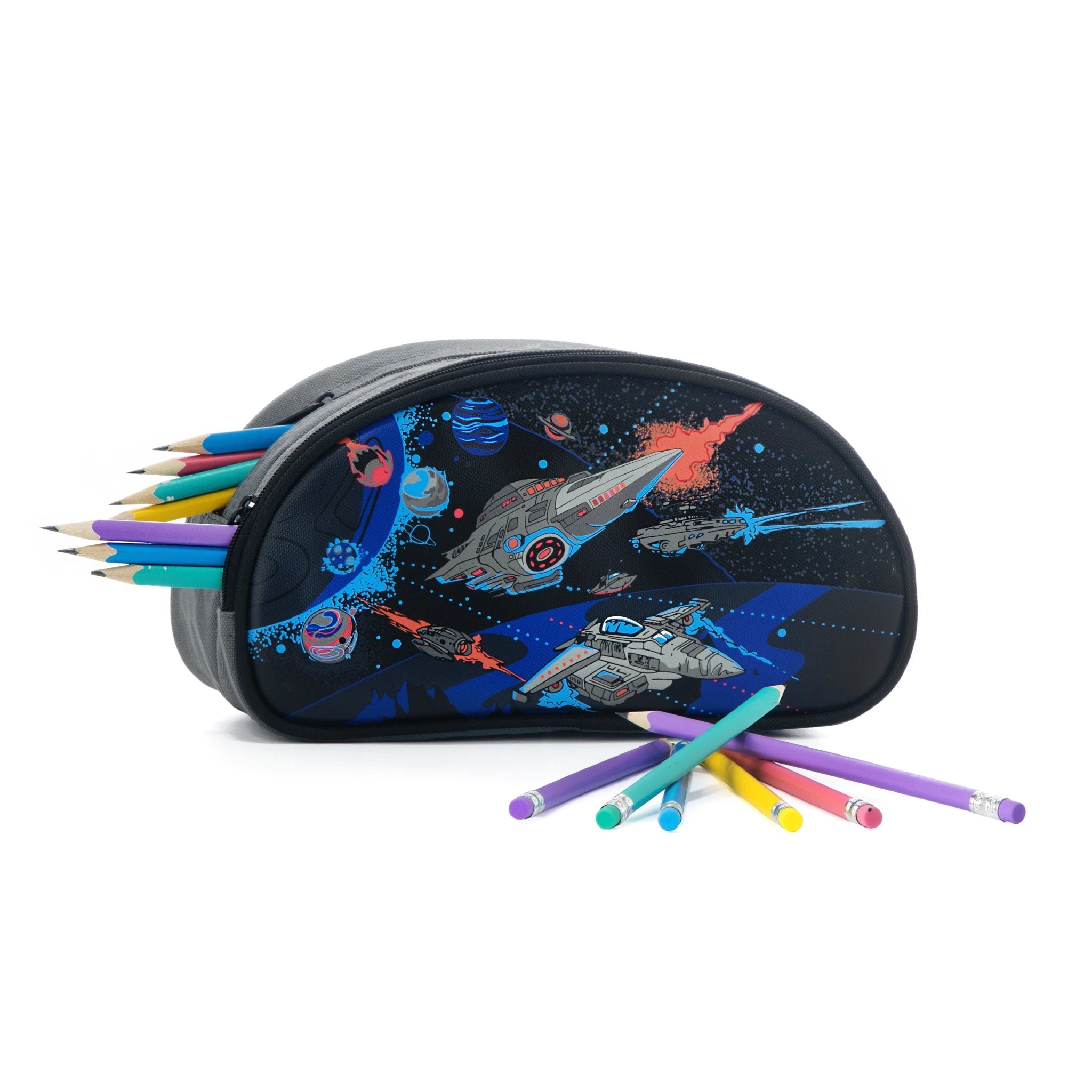 Étui à crayon double Louis Garneau vaisseau spatial - Trippin Store