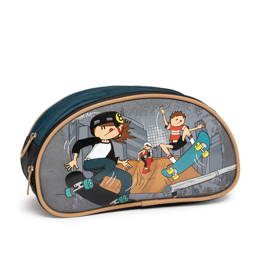 Louis Garneau Skateboard Double Pencil Case