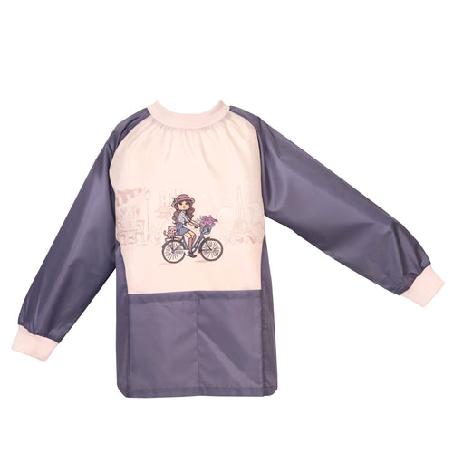 Louis Garneau 6-year-old painting smock Bike in Paris