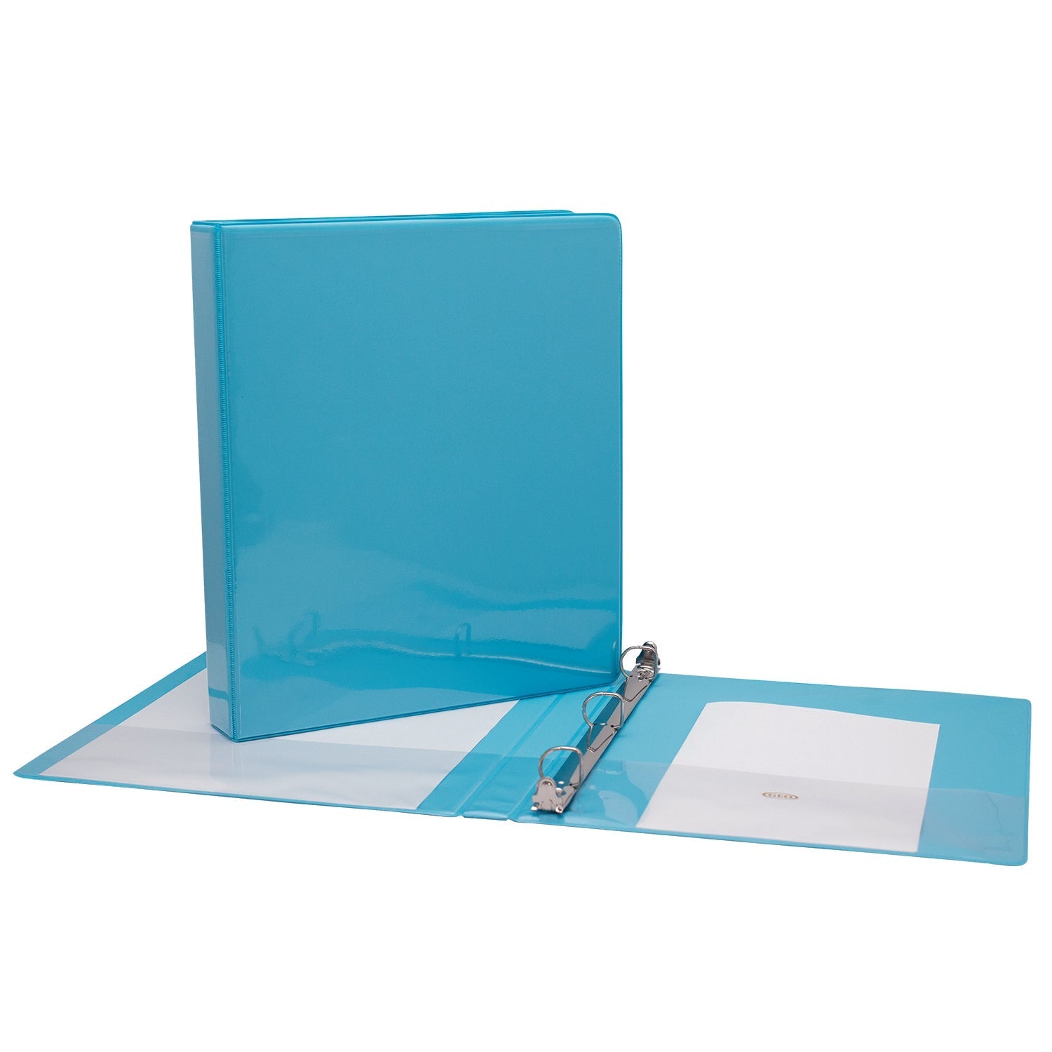 Cartable 1/2 pouce bleu pâle GEO - Trippin Store