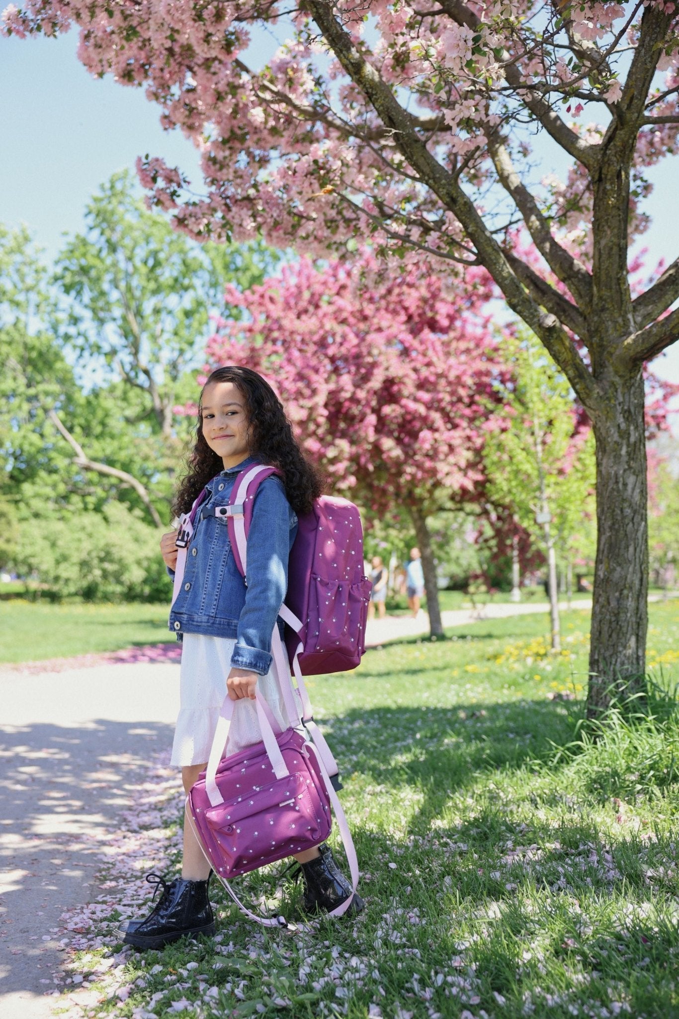 Sac à dos Execo fleurs rose - Trippin Store