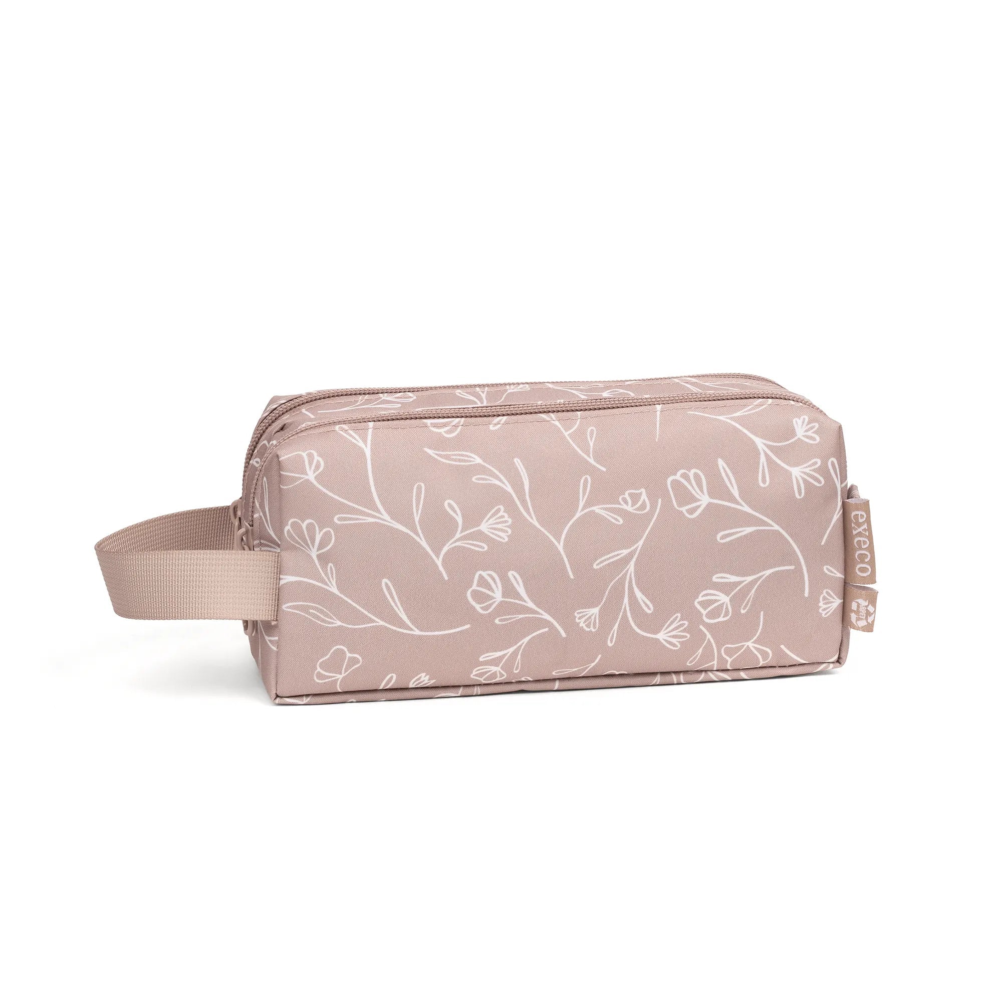 Étui à crayon double Execo fleurs - Trippin Store