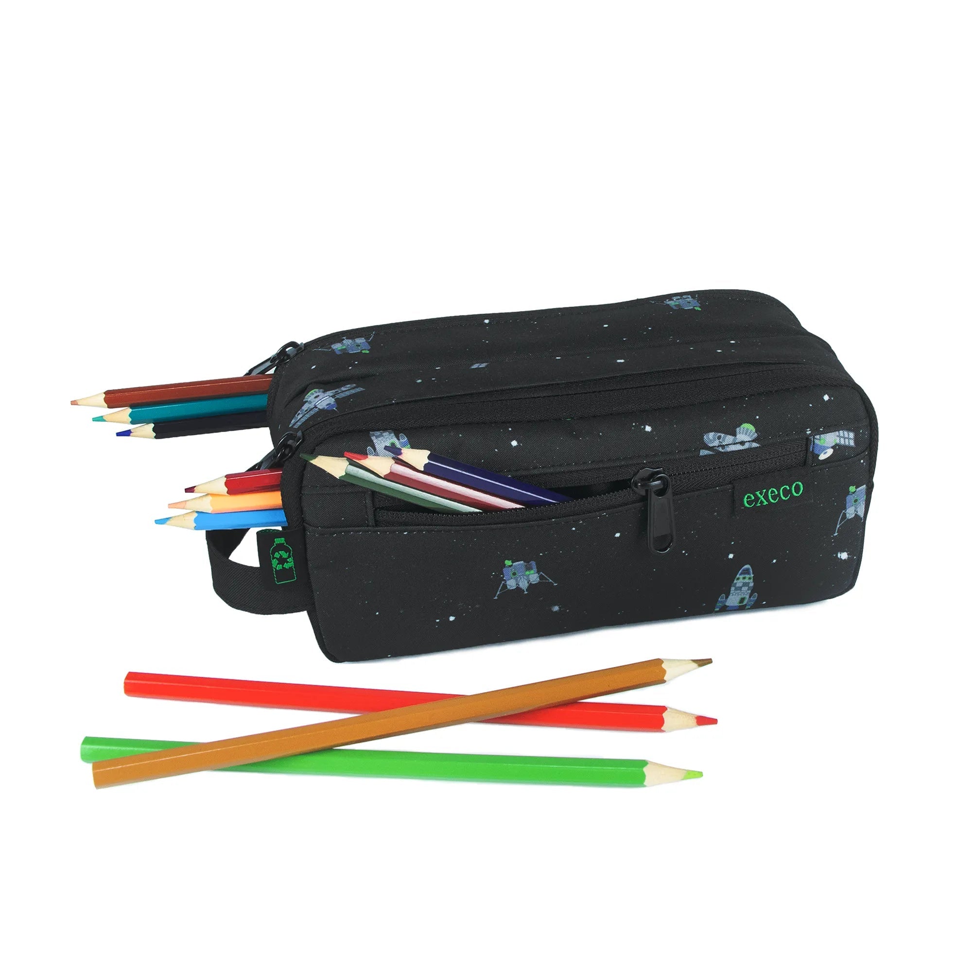 Étui à crayon double Execo fusée - Trippin Store