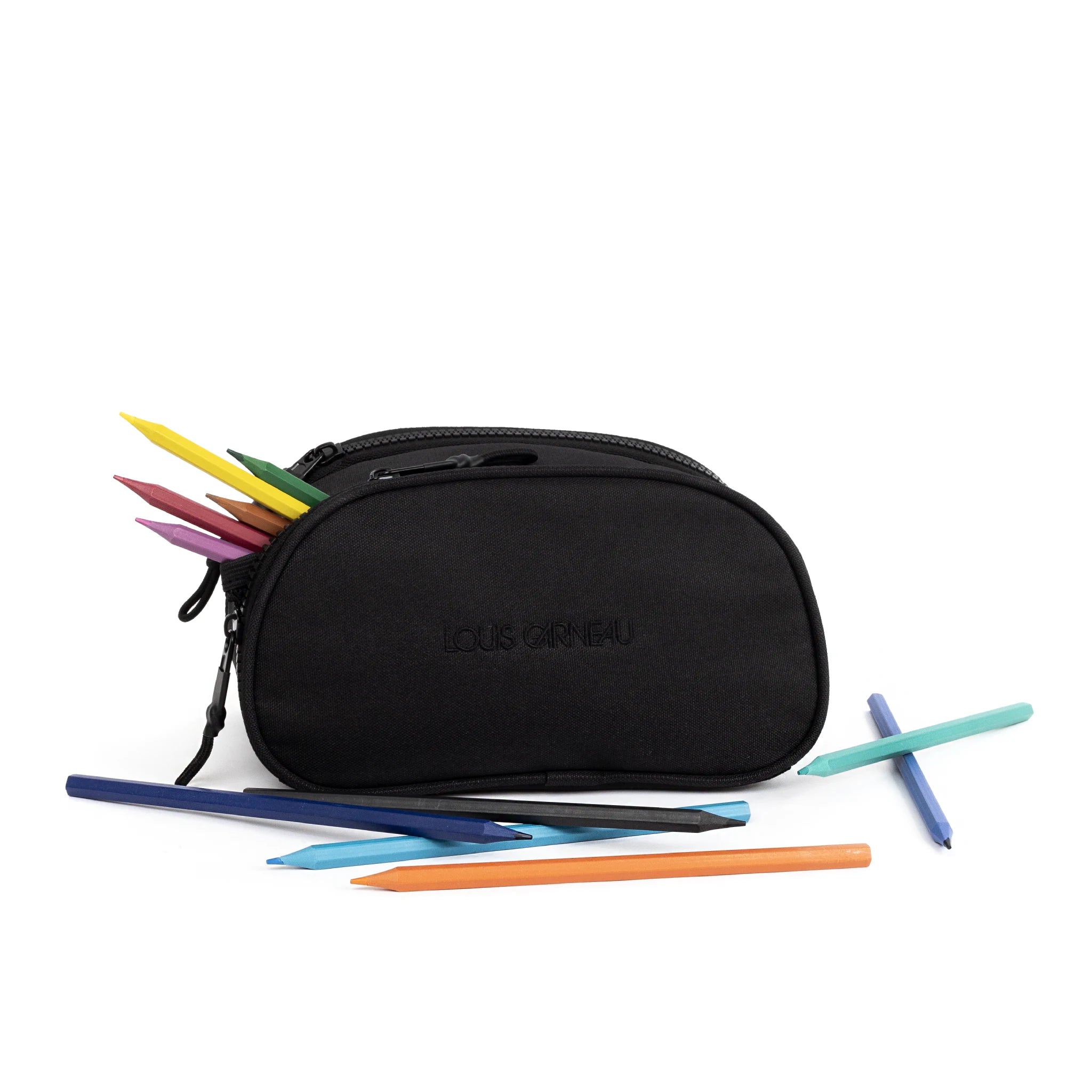 Étui à crayon double Louis Garneau noir extrême - Trippin Store