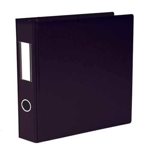 GEO Black Heavy Duty 2-inch Binder