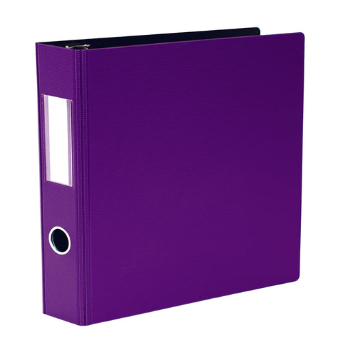 GEO Purple Heavy Duty 2-inch Binder