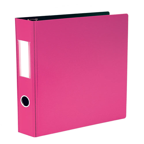 Geo Pink Heavy Duty 2-inch Binder