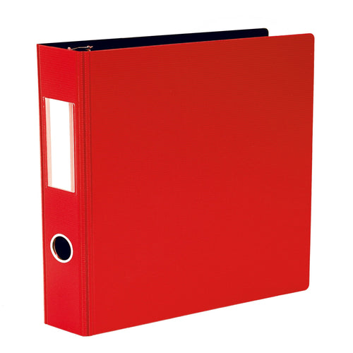 GEO Red Heavy Duty 2-inch Binder