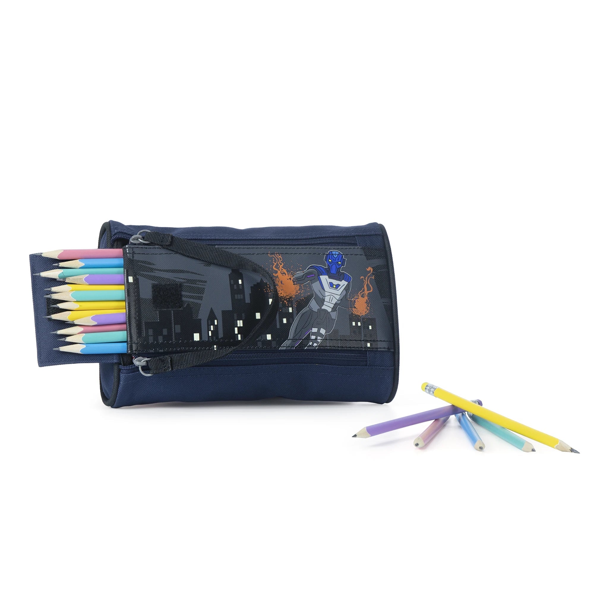 Étui à crayon 2 fermetures Louis Garneau super héros - Trippin Store