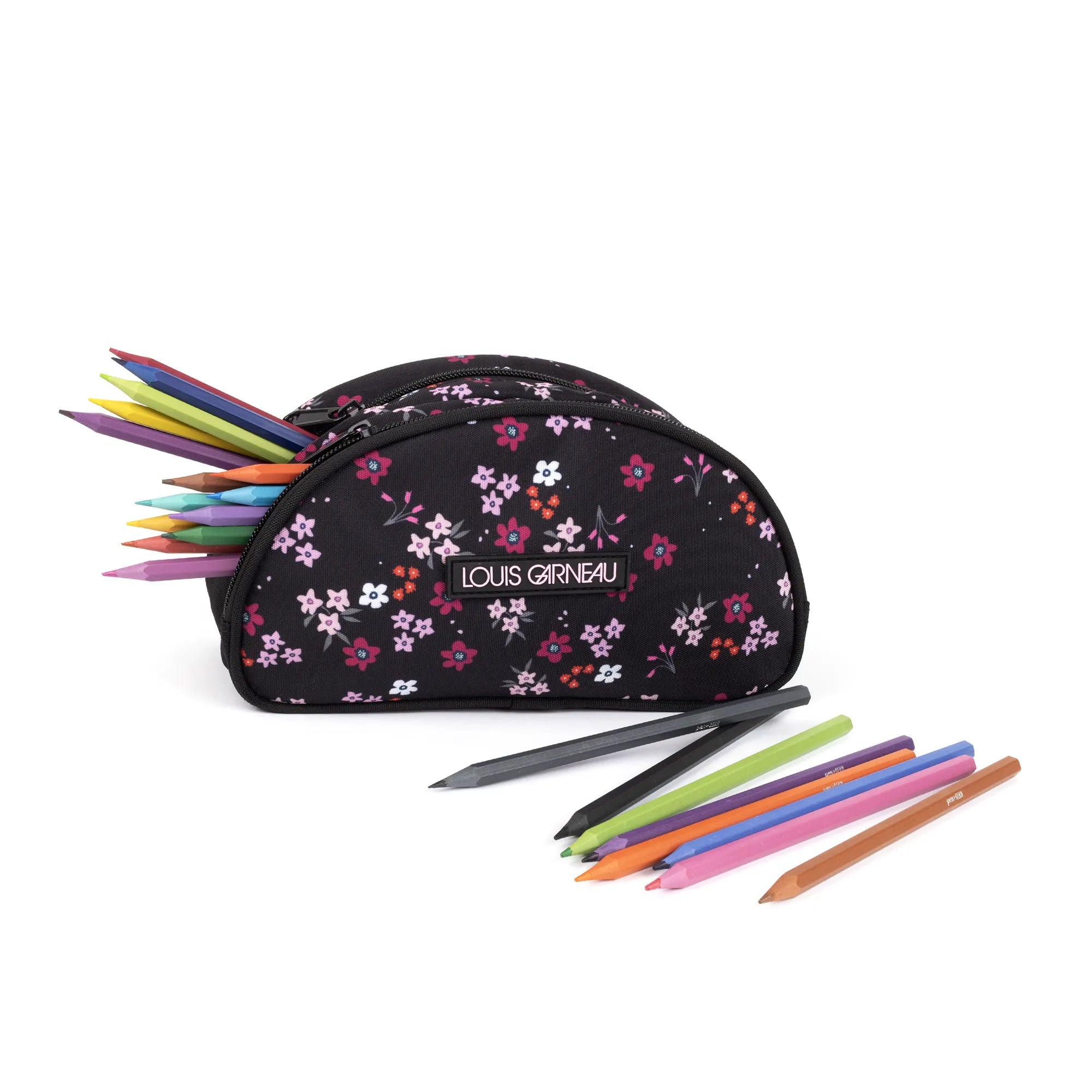 Double Pencil Case Louis Garneau Floral