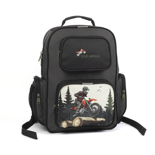 Sac à dos multi-poches Louis Garneau motocross