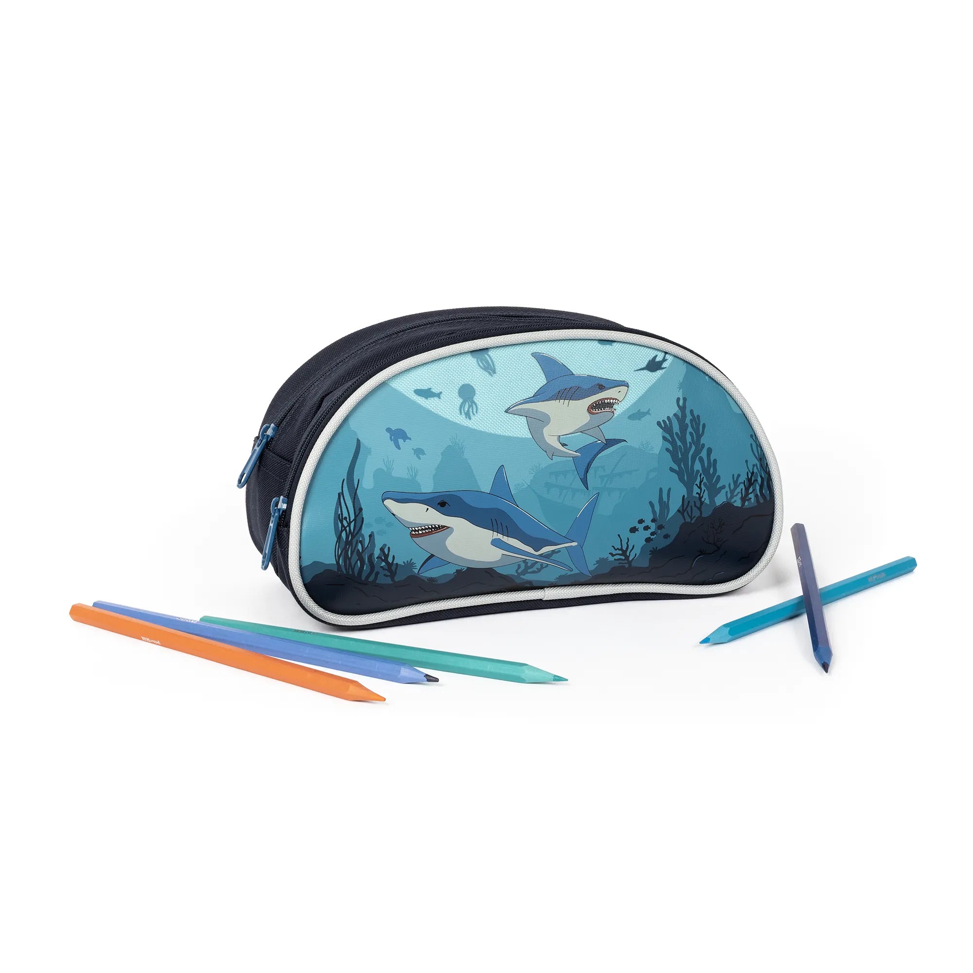 Étui à crayon double Louis Garneau requin