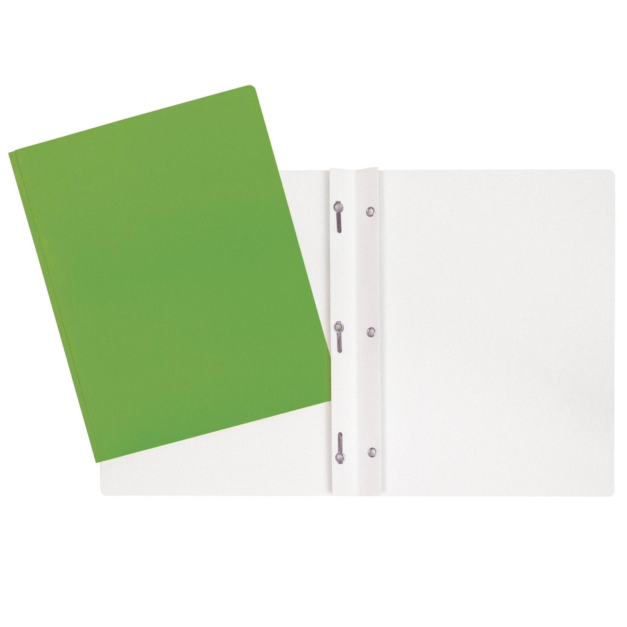 Duo tang de carton laminé vert avec attaches GEO - Trippin Store