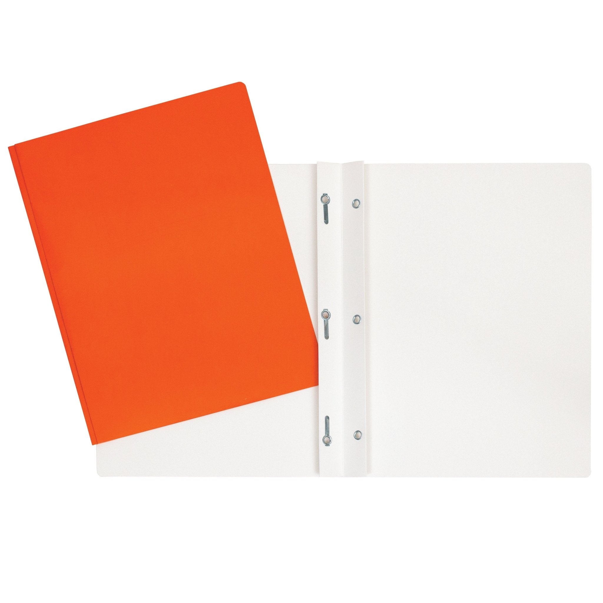 Duo tang de carton laminé orange avec attaches GEO - Trippin Store