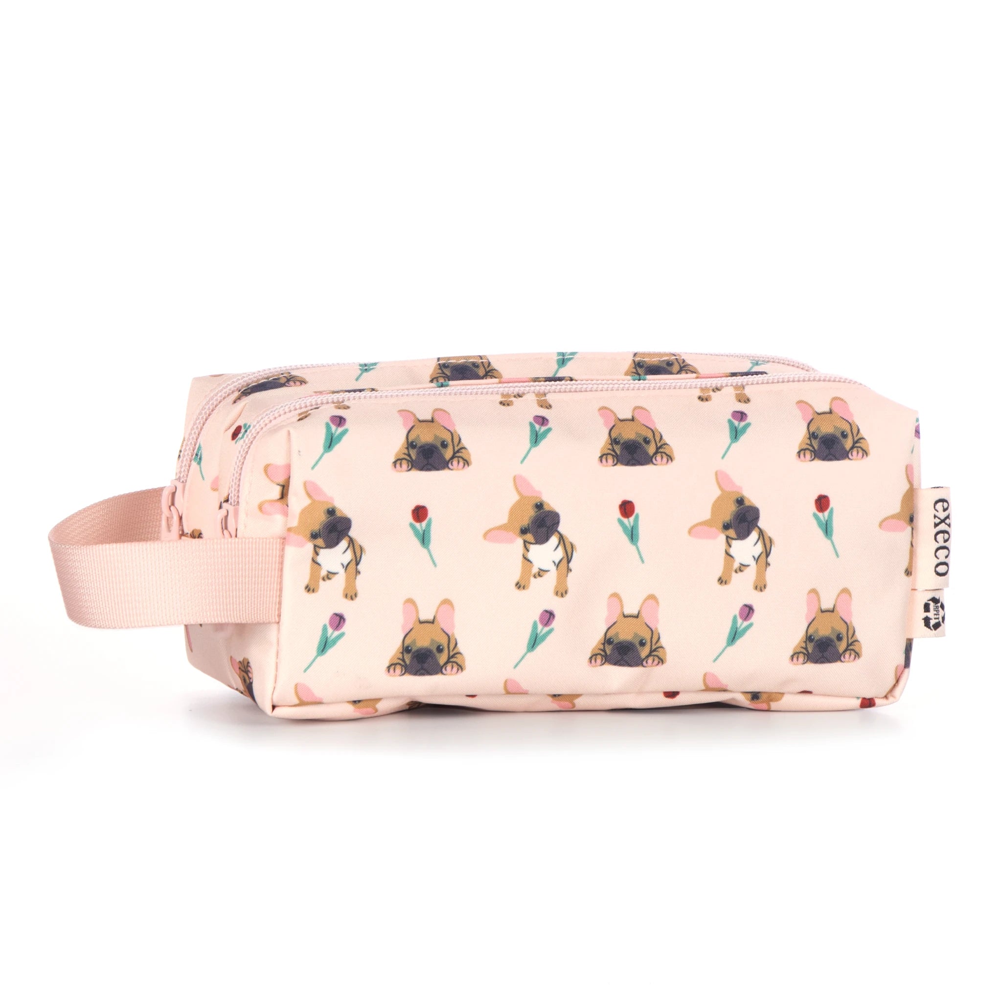 Execo dog double pencil case