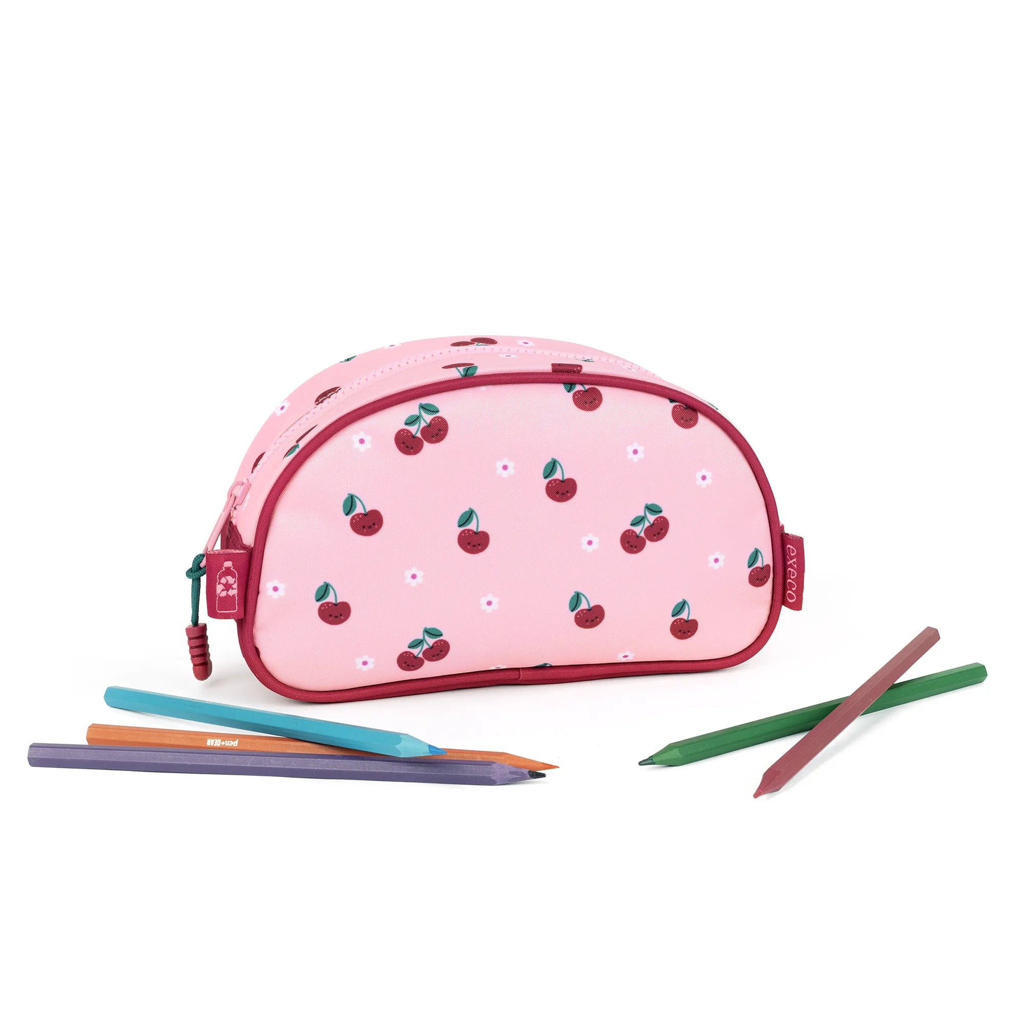Étui à crayon Execo cerises