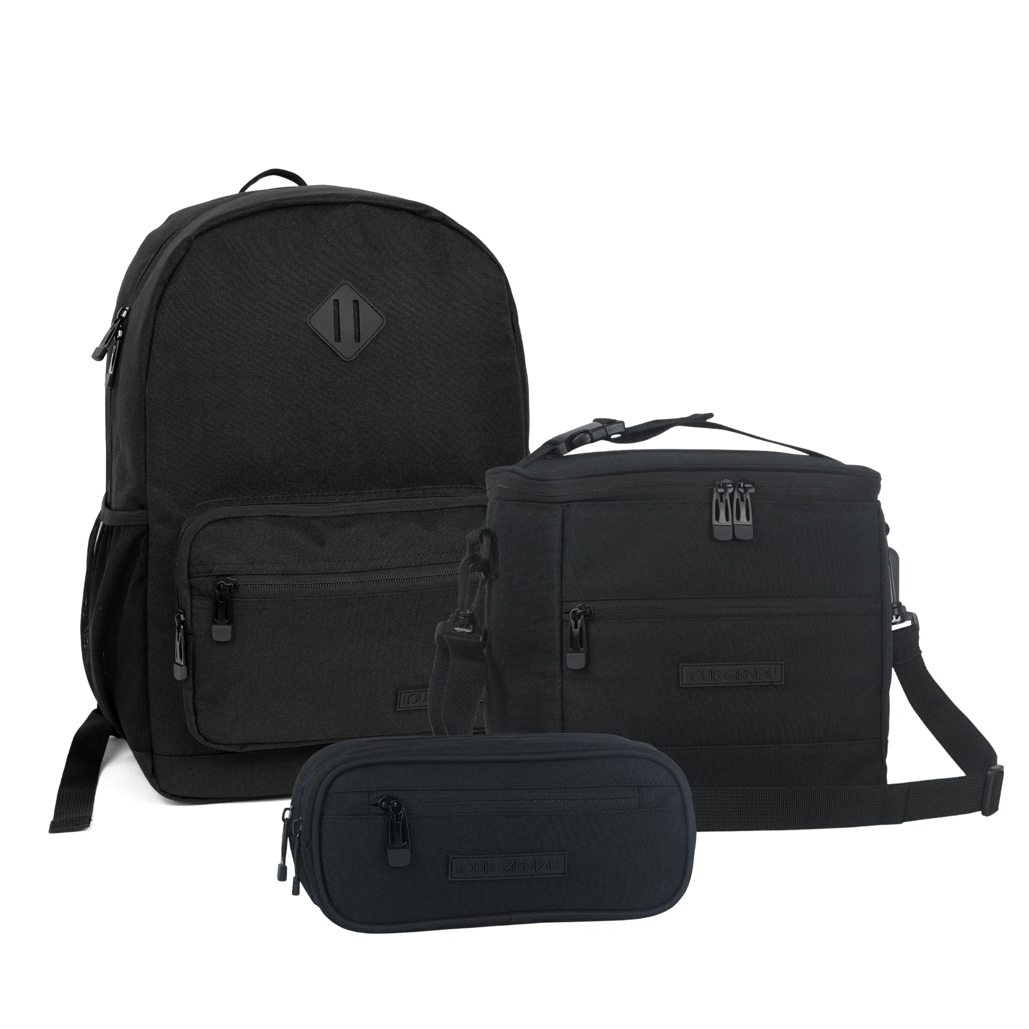 Ensemble de 3 Louis Garneau noir profond