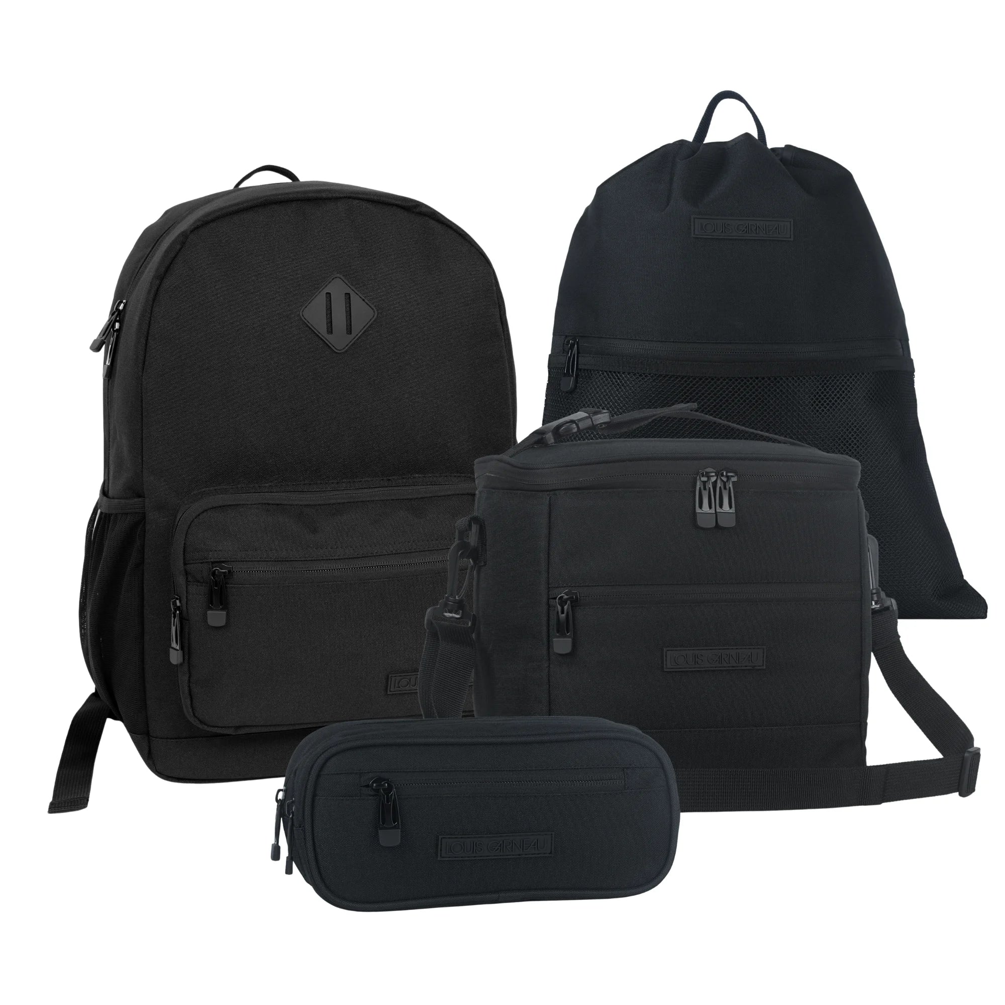Ensemble de 4 Louis Garneau noir profond
