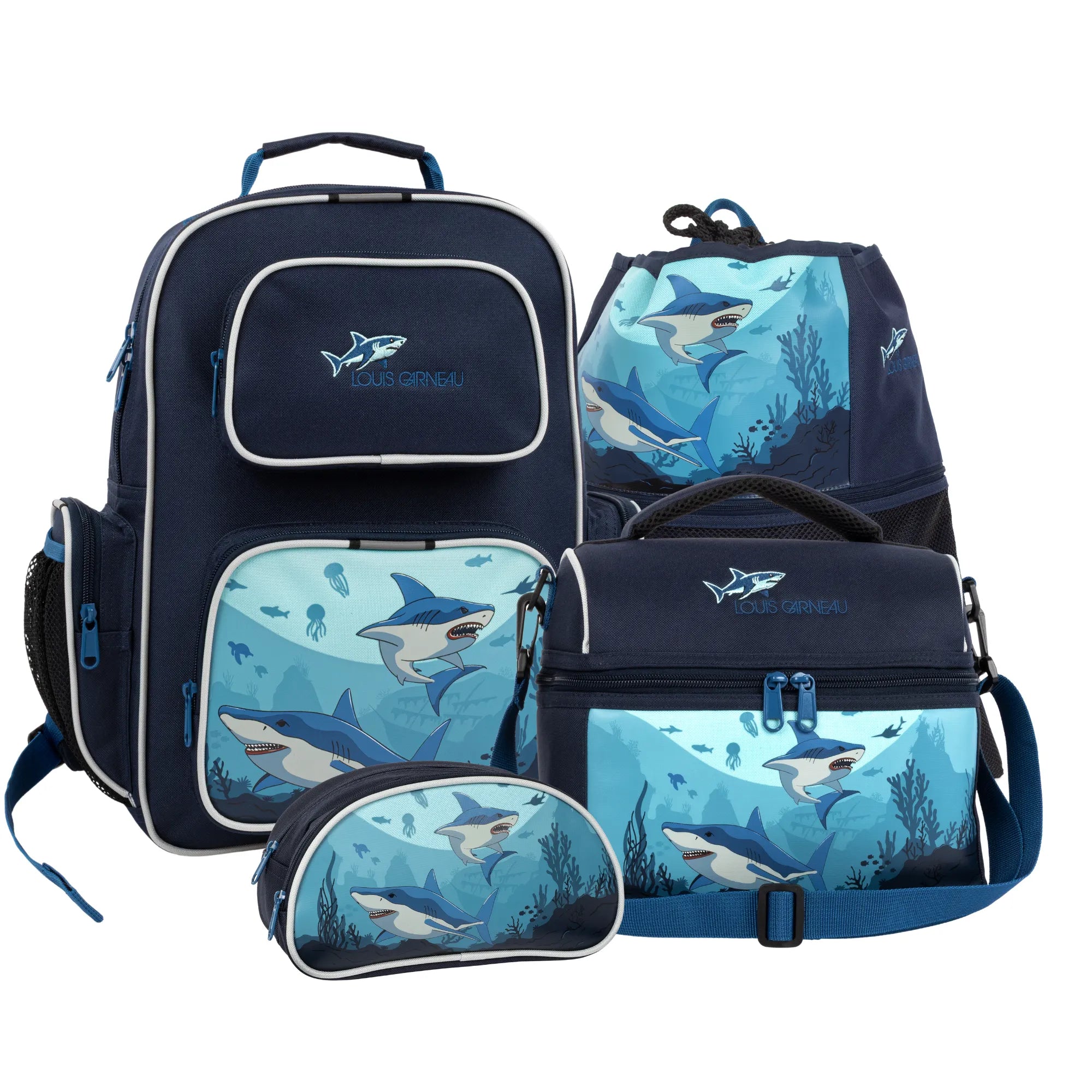 Ensemble de 4 Louis Garneau requin