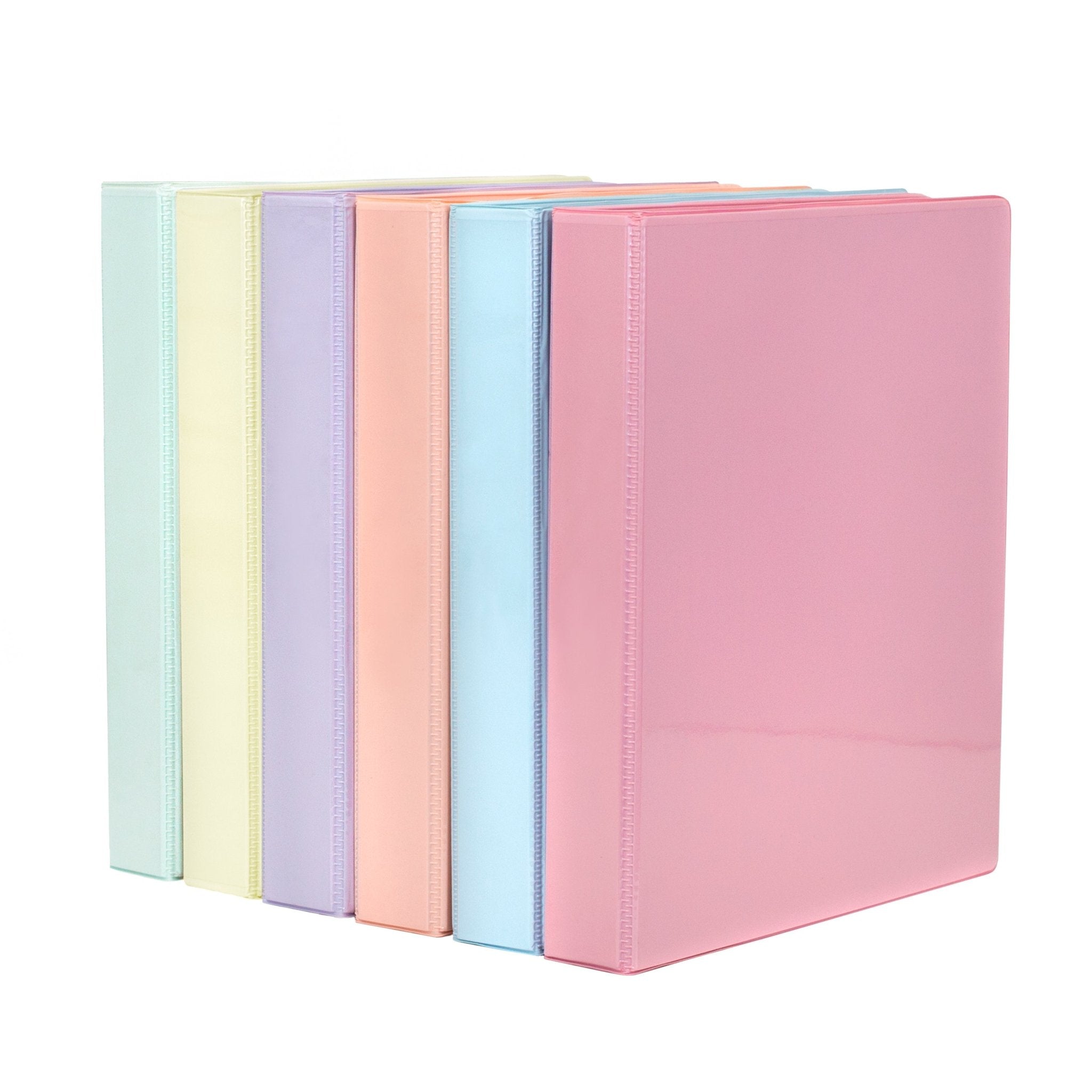 Cartable 2 pouces de couleur pastel GEO - Trippin Store