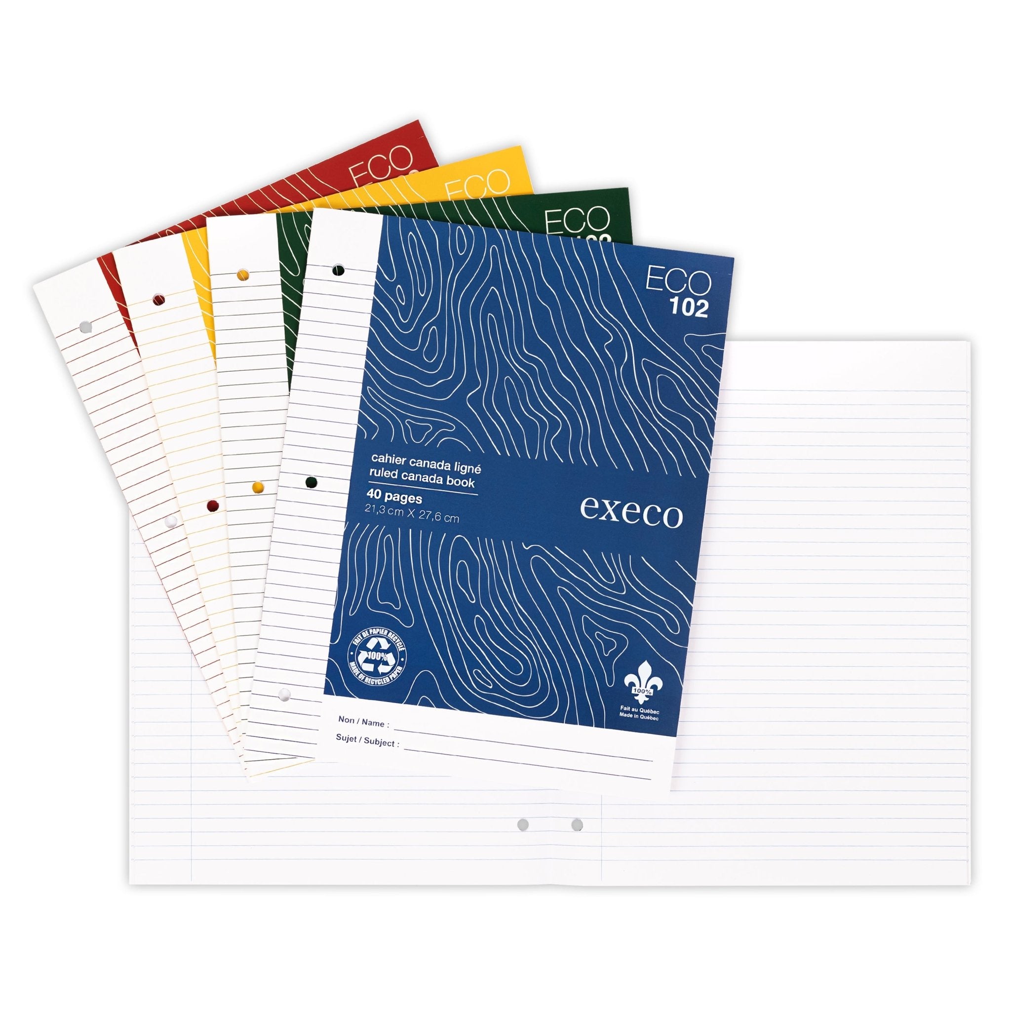 Cahiers Canada | Pour Écrire, Compter, Créer | TS