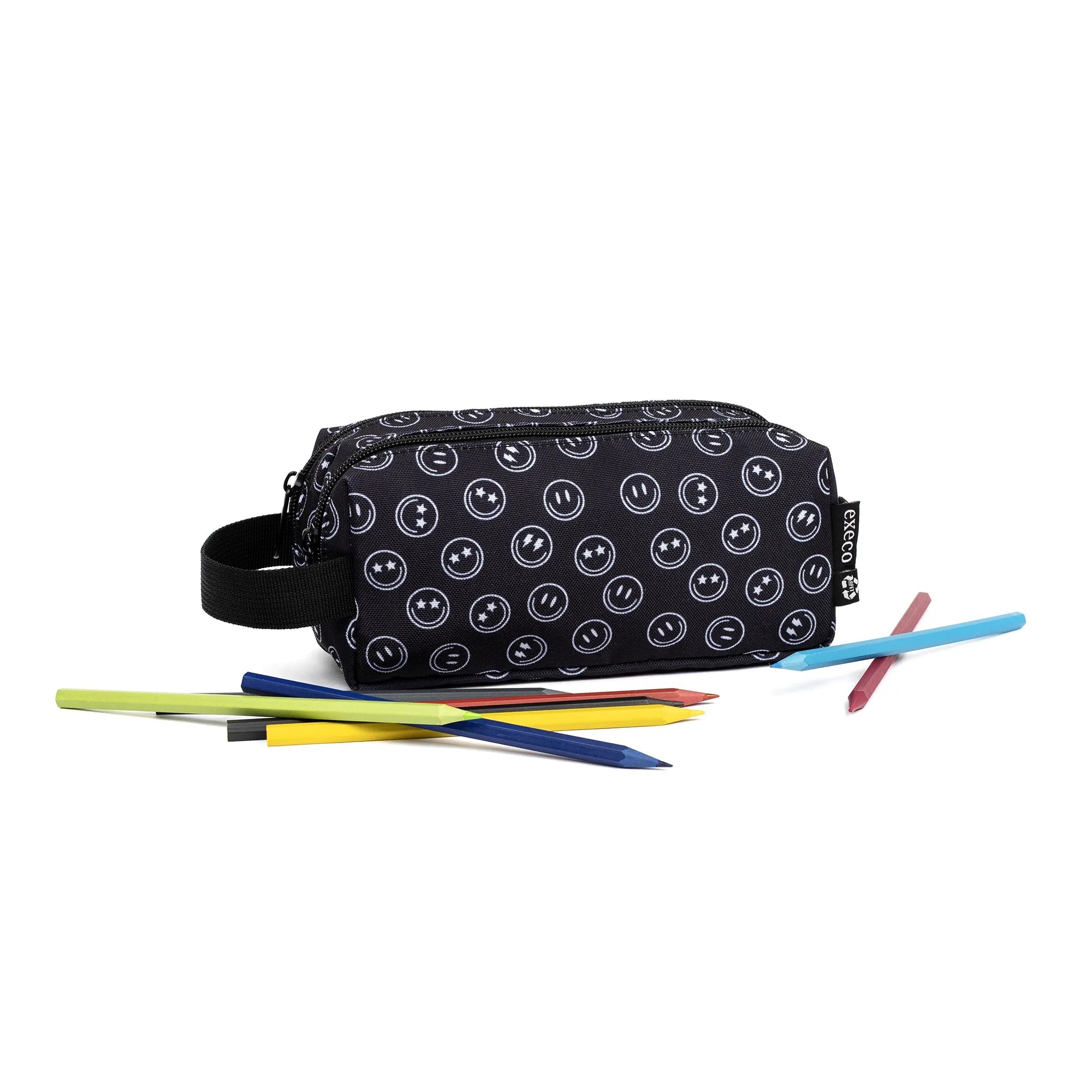 Étui à crayon double Execo sourire - Trippin Store