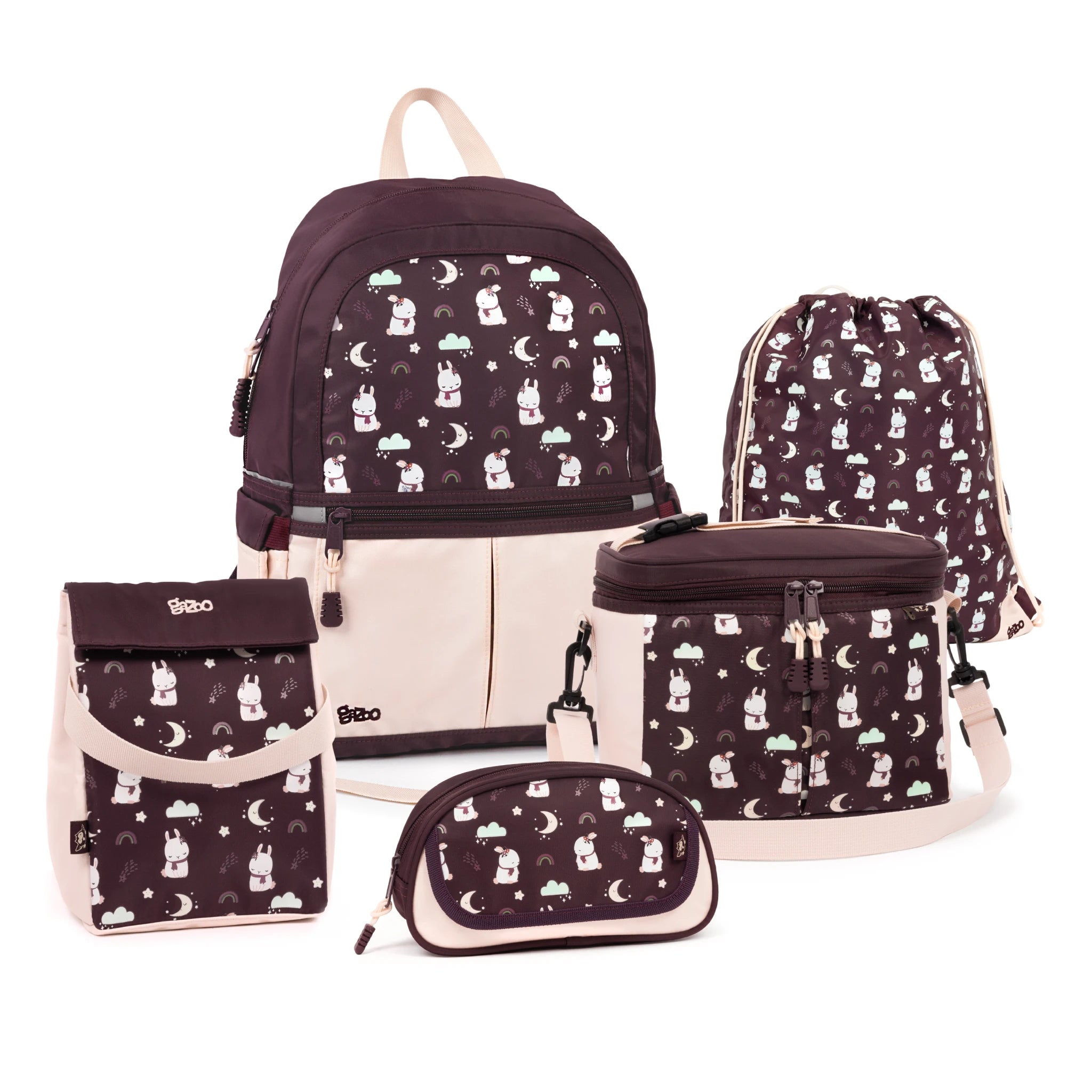 Ensemble de 5 Gazoo lapin - Trippin Store