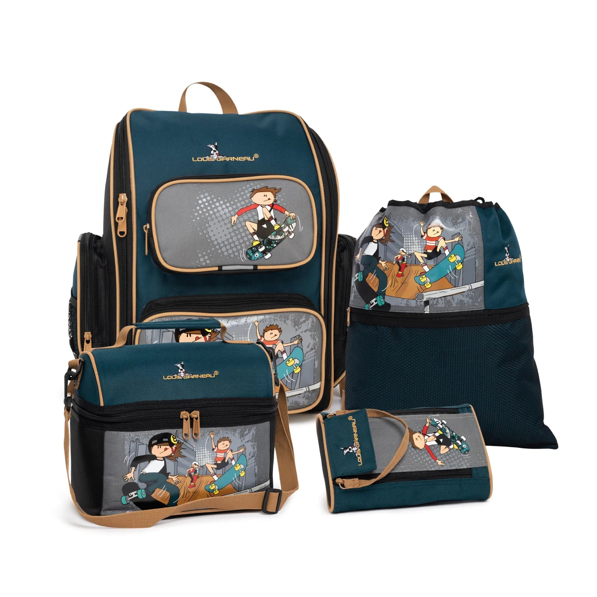 Ensemble de 4 Louis Garneau skate exclusif - Trippin Store