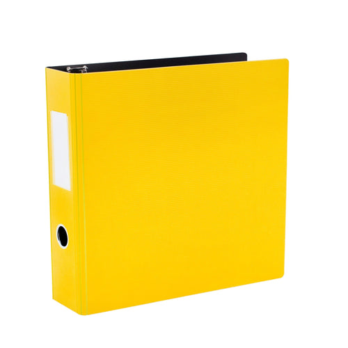 Cartable 2 pouces robuste jaune GEO