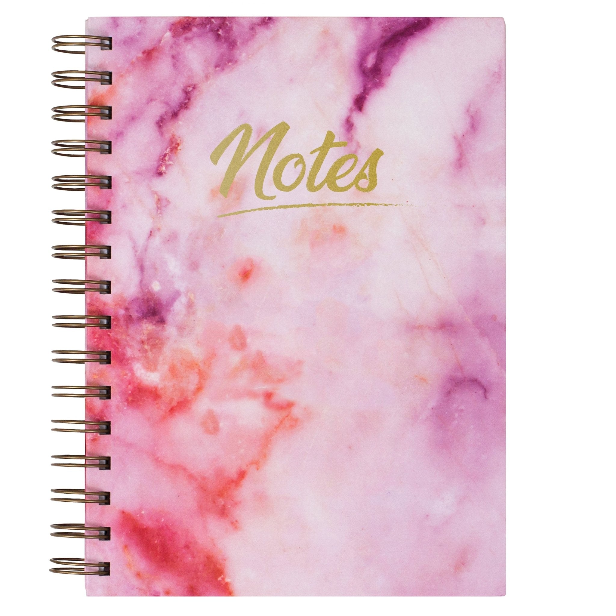 Cahier de note spirale rose GEO - Trippin Store